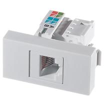 Módulo Keystone Tomada de Rede RJ45 Petra Mec-Tronic com 10 Unidades Módulo Keystone Tomada de Rede RJ45 Petra Mec-Tronic com 10 Unidades