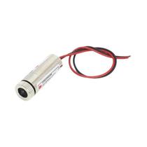 Módulo Laser Vermelho 650nm 5mW Focalizável Ponto Linha Cruz Lente De Vidro Classe Industrial Para