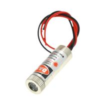 Módulo Laser Vermelho 650nm 5mW Focável Com Linha Cruzada E Ponto, Lente De Vidro, Classe Industrial