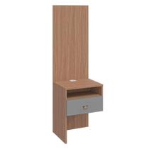 Modulo Lateral em L Setiba Plus Rimo Carvalho/Fendi