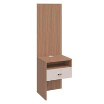 Modulo Lateral em L Setiba Plus Rimo Carvalho/Palha