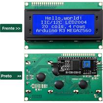Módulo LCD 20x4 Azul Verde Branco Com Interface Serial IIC I2C Para Adaptador De Display LCD Arduino Módulo LCD 20x4 Azul Verde Branco Com Interface Serial IIC I2C Para Adaptador De Display LCD Arduino