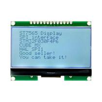 Módulo LCD Com Fonte Chinesa 12864 COG Tela Matriz De Pontos Interface SPI Módulo LCD Com Fonte Chinesa 12864 COG Tela Matriz De Pontos Interface SPI