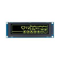 Módulo LCD Gráfico OLED De 3,12 Polegadas 256x64 Com Interface SPI E Controlador SSD1322 Módulo LCD Gráfico OLED De 3,12 Polegadas 256x64 Com Interface SPI E Controlador SSD1322