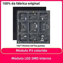 Módulo LED P3 Indoor 192x192mm - Display RGB com Hub75