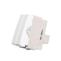 Módulo Linha Sleek Interruptor Duplo Simples 10a 250v