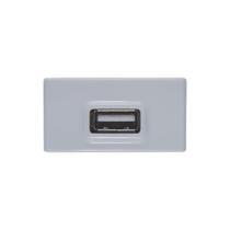 Modulo Liz de Tomada USB 1A Bivolt Branco 57115019 Tramontina Modulo Liz de Tomada USB 1A Bivolt Branco 57115019 Tramontina