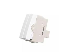 Módulo Margirius Interruptor Duplo Paralelo 10A/250V Sleek Módulo Margirius Interruptor Duplo Paralelo 10A/250V Sleek