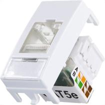 Modulo Margirius Sleek 1 Tomada Rede Rj45 Branco 16045 Modulo Margirius Sleek 1 Tomada Rede Rj45 Branco 16045