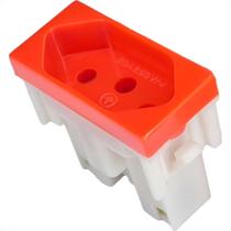 Modulo Mectronic Tomada 2 Polos+Terra 20A. Vermelha - 39259 Modulo Mectronic Tomada 2 Polos+Terra 20A. Vermelha - 39259