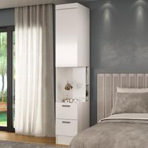 Módulo Mesa de Cabeceira Alta 1 Porta 2 Gavetas Viena Módulo Mesa de Cabeceira Alta 1 Porta 2 Gavetas Viena