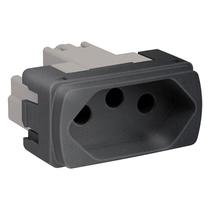 Módulo Miluz Tomada 10A 250V Grafite Schneider