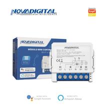 Módulo Mini Cortina Persiana Wifi Novadigital Alexa MS108