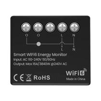 Módulo Mini Medidor De Energia Inteligente WiFi 6 Controle De Monitoramento De Energia APP Tuya
