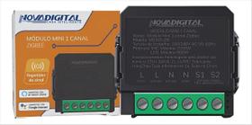 Módulo Mini Relé Inteligente Zigbee 1 Canal Novadigital