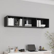 Módulo Nicho Triplo Modulado Hera CabeCasa MadeiraOriginals Preto Módulo Nicho Triplo Modulado Hera CabeCasa MadeiraOriginals Preto