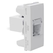 Módulo Origen Jack Rj11 4 Fios Branco Abb Módulo Origen Jack Rj11 4 Fios Branco Abb