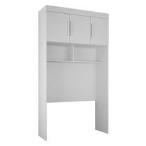 Modulo Orion Aéreo Solteiro Branco Leifer Móveis