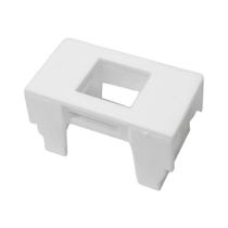 Módulo para 1 RJ11 / RJ45 Siemens Duomo Branco