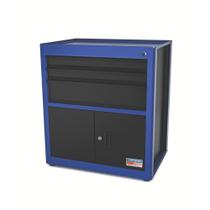 Módulo para Bancada com 3 Gavetas e 2 Portas Tramontina PRO Azul Módulo para Bancada com 3 Gavetas e 2 Portas Tramontina PRO Azul