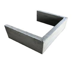 MÓDULO PARA CHURRASQUEIRA PREDIAL PRÉ MOLDADA 85cm - CIMENTO NATURAL