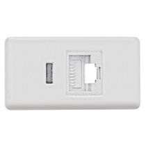 Módulo para Tomada de Telefone Rj 11 Branco - Tramontina