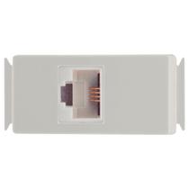 Módulo para Tomada de Telefone RJ11 Aria Branco Tramontina