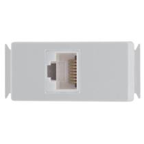 Modulo para Tomada de Telefone RJ11 Branco ARIA TRAMONTINA