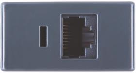 Módulo para Tomada para Transmissão de Dados RJ45 cat. 6 Tramontina Grafite