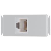 Módulo para Tomada para Transmissão de Dados RJ45 cat6 Aria Branco - 57217056 - TRAMONTINA