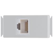 Módulo para Tomada RJ45 Cat6 Aria Transmissão de Dados Branco Tramontina