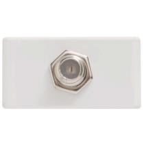 Módulo para Tomada TV SAT Coaxial Direta Branco Tramontina Módulo para Tomada TV SAT Coaxial Direta Branco Tramontina