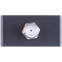 Modulo para Tomada TV SAT Coaxial Direta Tramontina Grafite