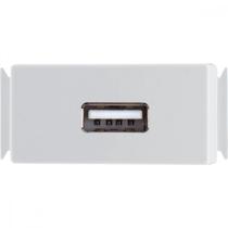 Módulo para Tomada USB 1,5 A Bivolt Tramontina Aria Branco Módulo para Tomada USB 1,5 A Bivolt Tramontina Aria Branco