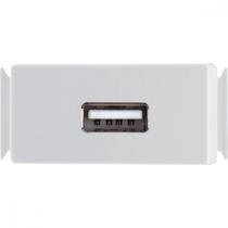 Modulo para Tomada USB 1,5 A Bivolt Tramontina Aria Branco