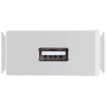 Módulo para Tomada USB 1,5 Ampères Bivolt Aria Branco - 57217041 - TRAMONTINA