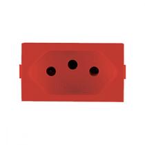Modulo Peesa Alfa 1445V Tomada 20A Vermelho