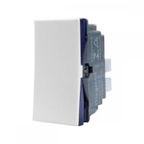 Modulo Pial Plus+ 1 Simples 10A. Branco - 611010Bc Modulo Pial Plus+ 1 Simples 10A. Branco - 611010Bc