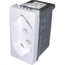 Modulo Pial Plus+ 1 Tomada 20A. Branca Borne Parafuso - 615060Bc Modulo Pial Plus+ 1 Tomada 20A. Branca Borne Parafuso - 615060Bc