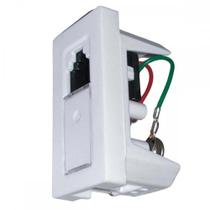 Modulo Pial Plus+ 1 Tomada Rj11 - 2 Fios Branco - 615011Bc Modulo Pial Plus+ 1 Tomada Rj11 - 2 Fios Branco - 615011Bc