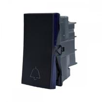 Modulo Pial Plus+ Borne Automatico Preto Pulsador 1 Tecla Campainha - 611012P Modulo Pial Plus+ Borne Automatico Preto Pulsador 1 Tecla Campainha - 611012P