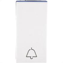 Modulo Pial Plus+ Branco 1 Campainha Borne Parafuso 611002Bc Modulo Pial Plus+ Branco 1 Campainha Borne Parafuso 611002Bc