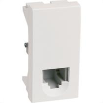 Modulo Pial Plus+ Branco 1Tomada Rj11 2F 5011Bc Modulo Pial Plus+ Branco 1Tomada Rj11 2F 5011Bc