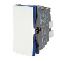 Modulo Pial Plus Interruptor Simples Branco Borne Automático