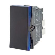 Modulo Pial Plus Interruptor Simples Preto Borne Automático