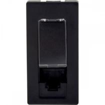Modulo Pial Plus+ Preto 1Tomada Rj45 615045Pt Modulo Pial Plus+ Preto 1Tomada Rj45 615045Pt