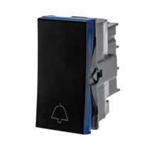 Modulo Pial Plus Pulsador Campainha Preto Borne Automático
