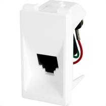 Modulo Pial Pop Branco 1 Tomada Rj11 Lg090 Modulo Pial Pop Branco 1 Tomada Rj11 Lg090