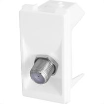 Modulo Pial Pop Branco 1 Tomada Tv Tipo F Lg060 Modulo Pial Pop Branco 1 Tomada Tv Tipo F Lg060