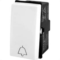 Modulo Pial Pop Branco Pulsador Pulsador 1 Tecla Campainha 2A. 250V - Lg040